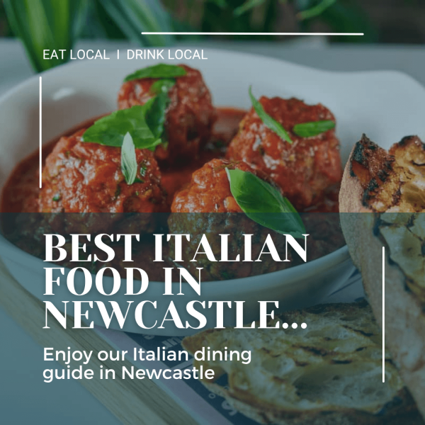 Italian best italian food in newcastle graphic