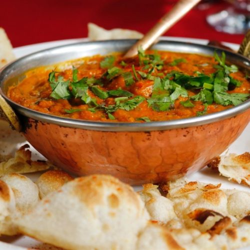 akbars An Indian dish from Akbar's, Liverpool Road in Manchester