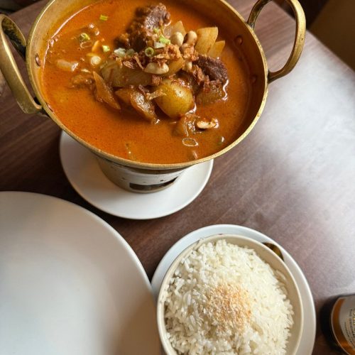 bangrak A Thai dish from Bagrak Thai restaurant in Newcastle