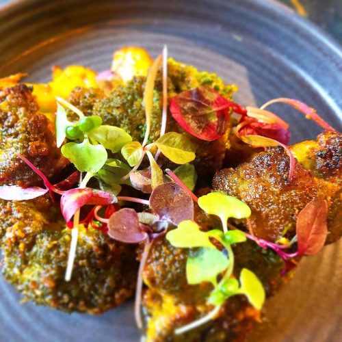 Indian food ish from Khai Khai restaurant in Newcastle