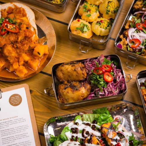 mowgli Indian food dishes from Mowgli Street Food, Corn Exchange in Manchester