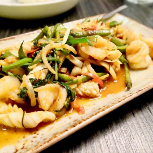sohe A thai dish from Sohe restauarant in Newcastle