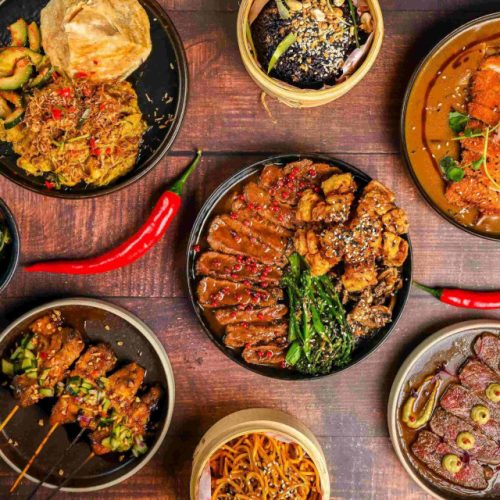 Thai dishes from Tampopo, Albert Square in Manchester