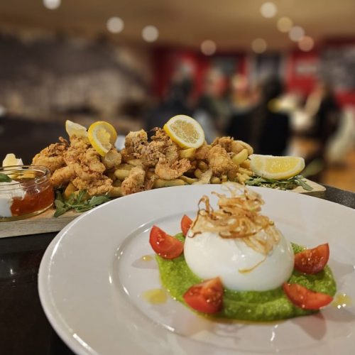 tratorria51 A mozzarella dish from Trattoria 51, Old Hall Street in Liverpool
