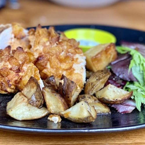 An Italian dish from Vero Moderno, Chapel Street, Salford in Manchester