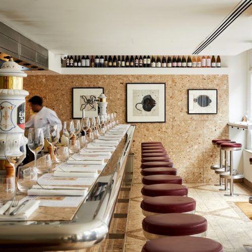Counter-side tapas and jamon at Barrafina, Dean Street
