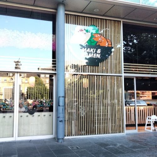 Ramen and sushi at Maki & Ramen, Eldon Square