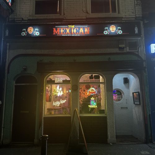Burritos and cocktails at The Mexican, Fallowfield